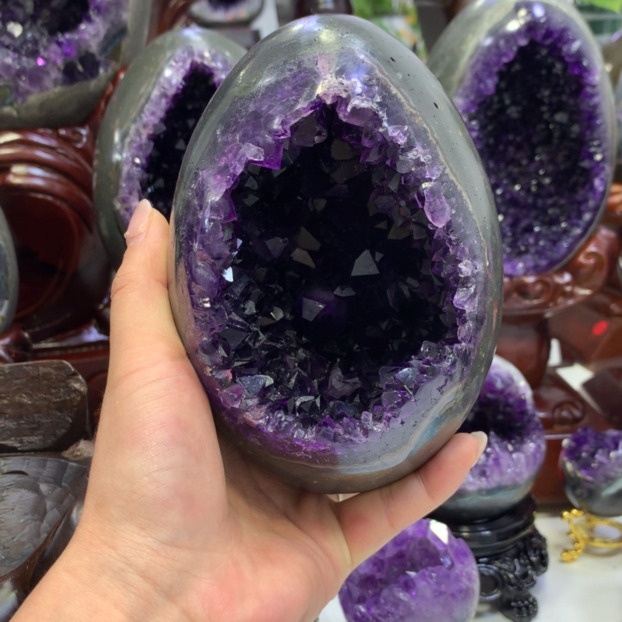 【闪购商品】黄晶摆件未镶嵌塔****哥