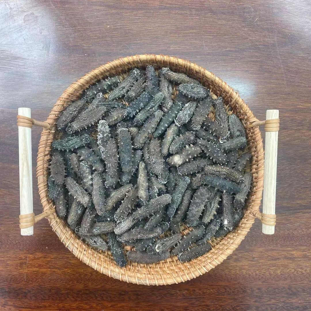 【残参福利】侯大叔纯野生淡干深海海参500G直播1