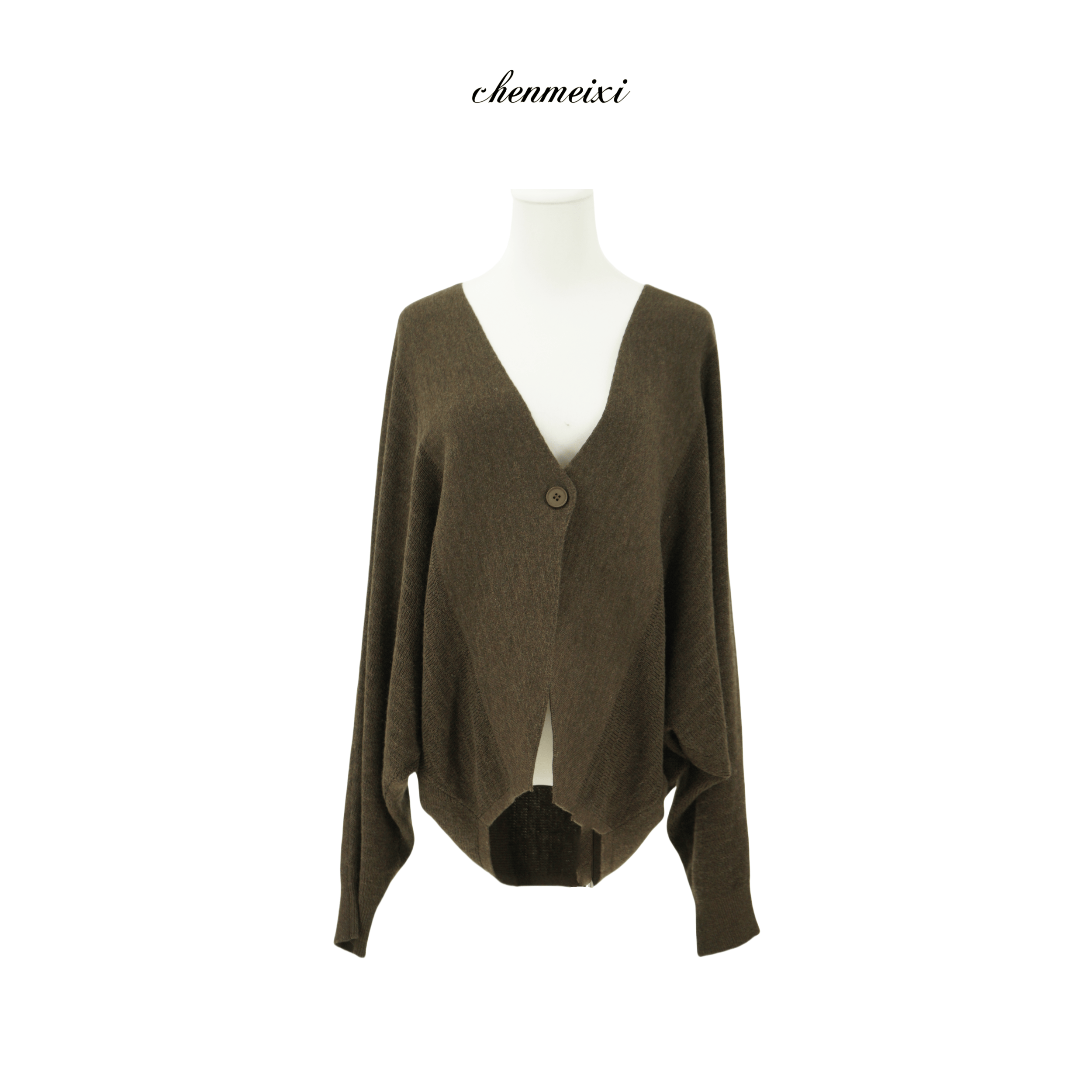 陈美羲【英式雅典】高定一粒扣开衫上衣WC-WT-5143