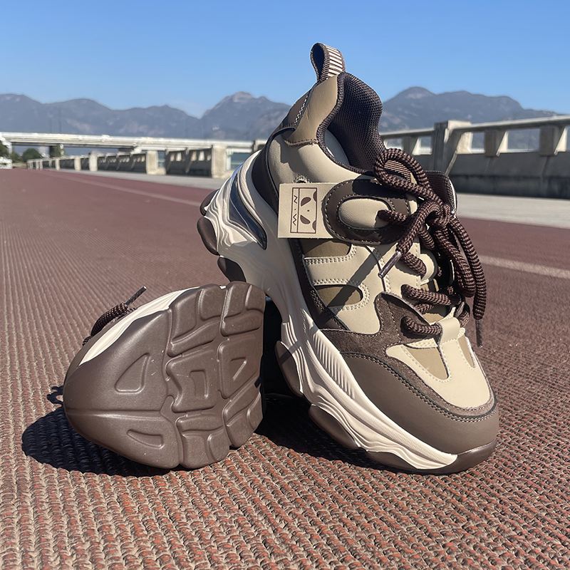 高品质休闲女鞋百搭潮流2025网红厚底休闲鞋运动鞋老爹鞋秋季潮鞋