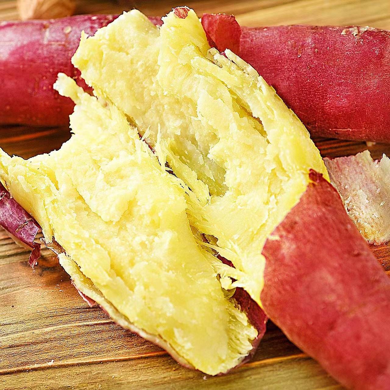 山东板栗薯粉糯香甜黄金蜜薯带箱5斤番薯地瓜济薯26号儿时口感