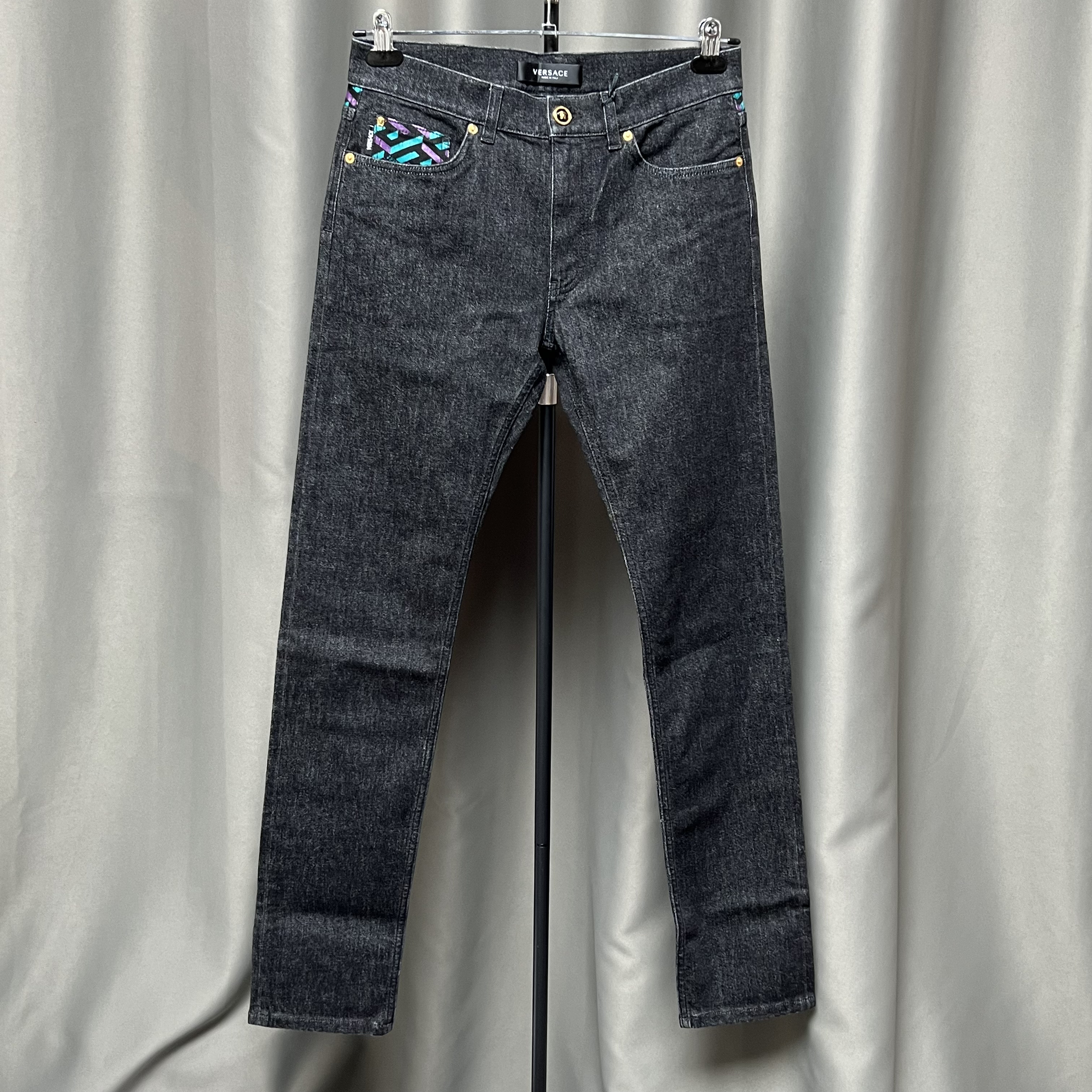全新未使用 VERSACE/范思哲 男士牛仔裤/V6200