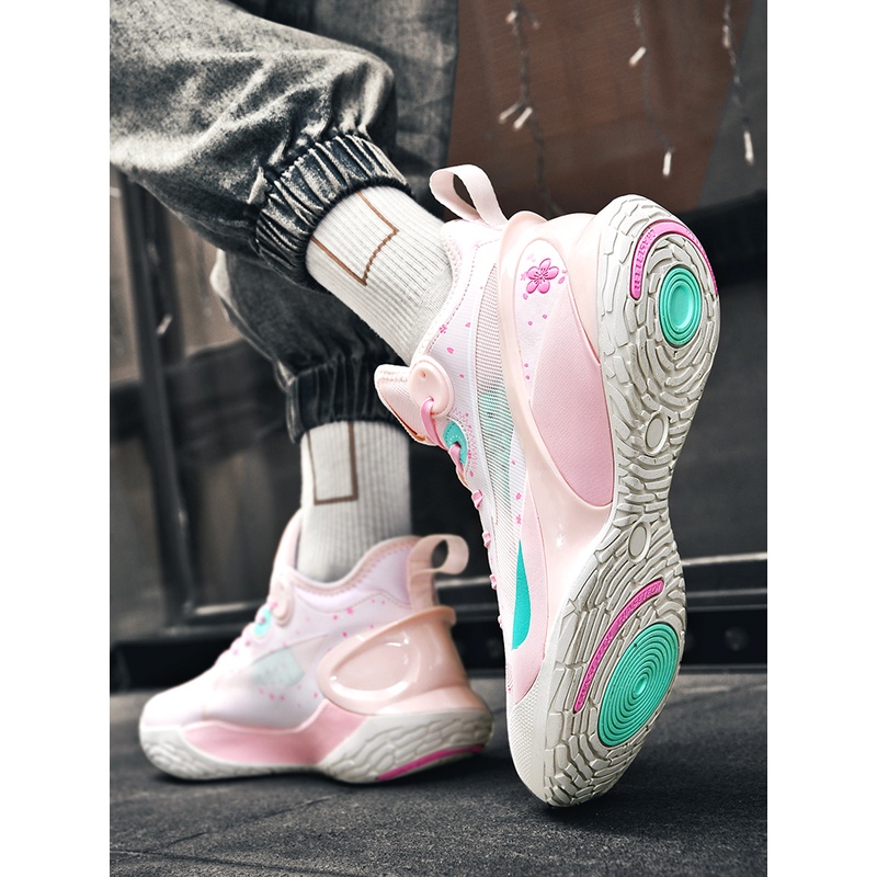 官方音速10td樱花粉实战篮球鞋男女低帮球鞋全城10运动鞋幻影3