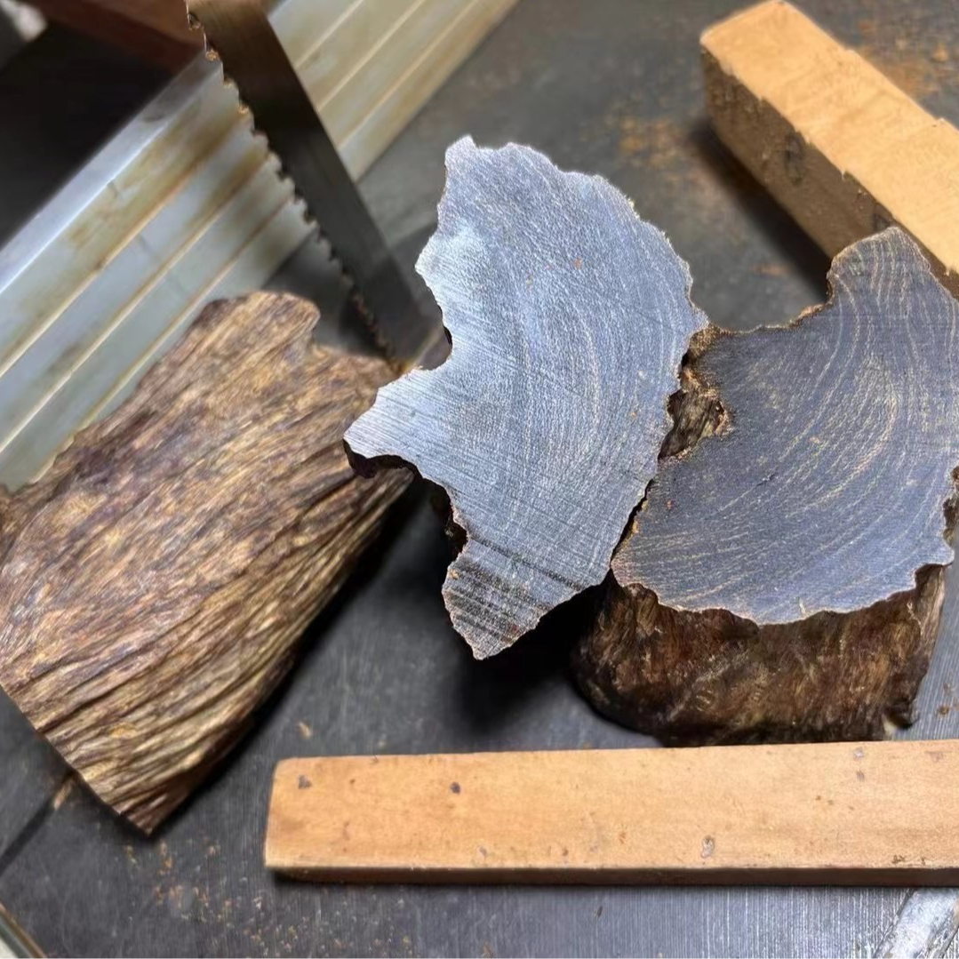 【屿之亭】越南芽庄白棋楠沉水软丝满油原材料（展示勿拍）