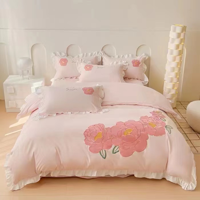 孤品处理（以直播间实物为准）纯棉枕套床单被套四件套高货