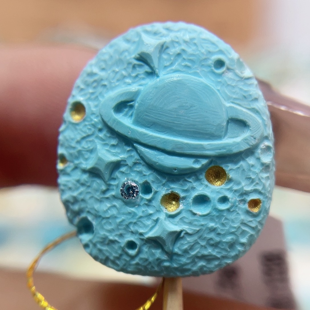 绿松石珠宝奇石未镶嵌