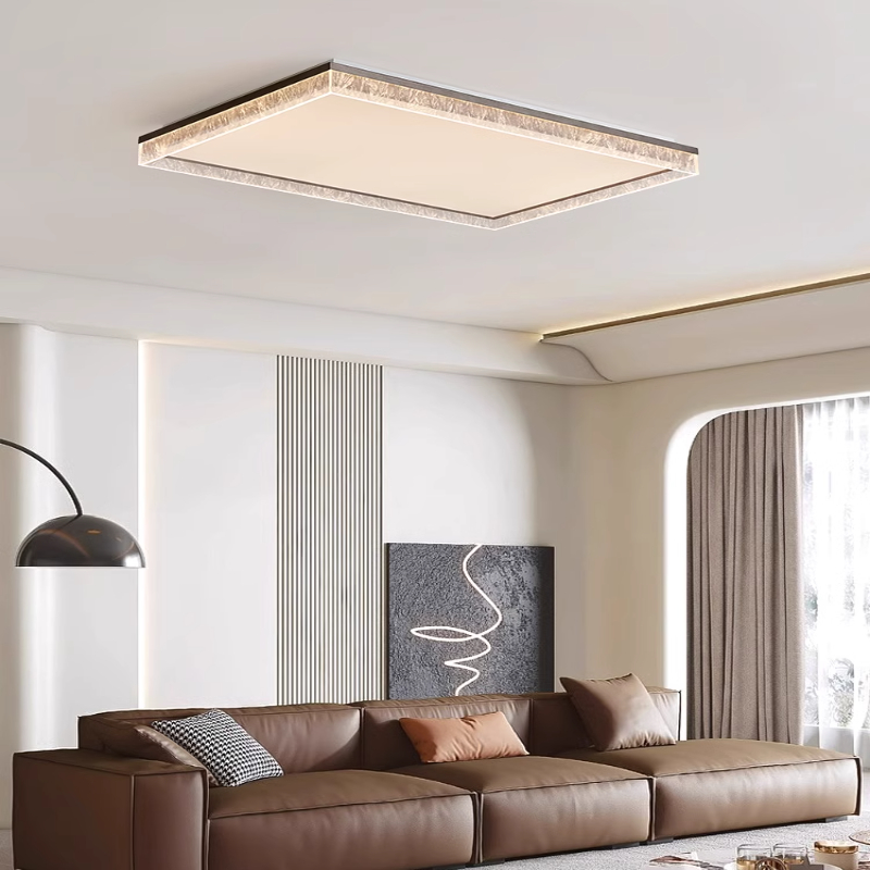 意式极简轻奢风客厅主灯大气吸顶灯现代简约创意设计主卧室房间灯