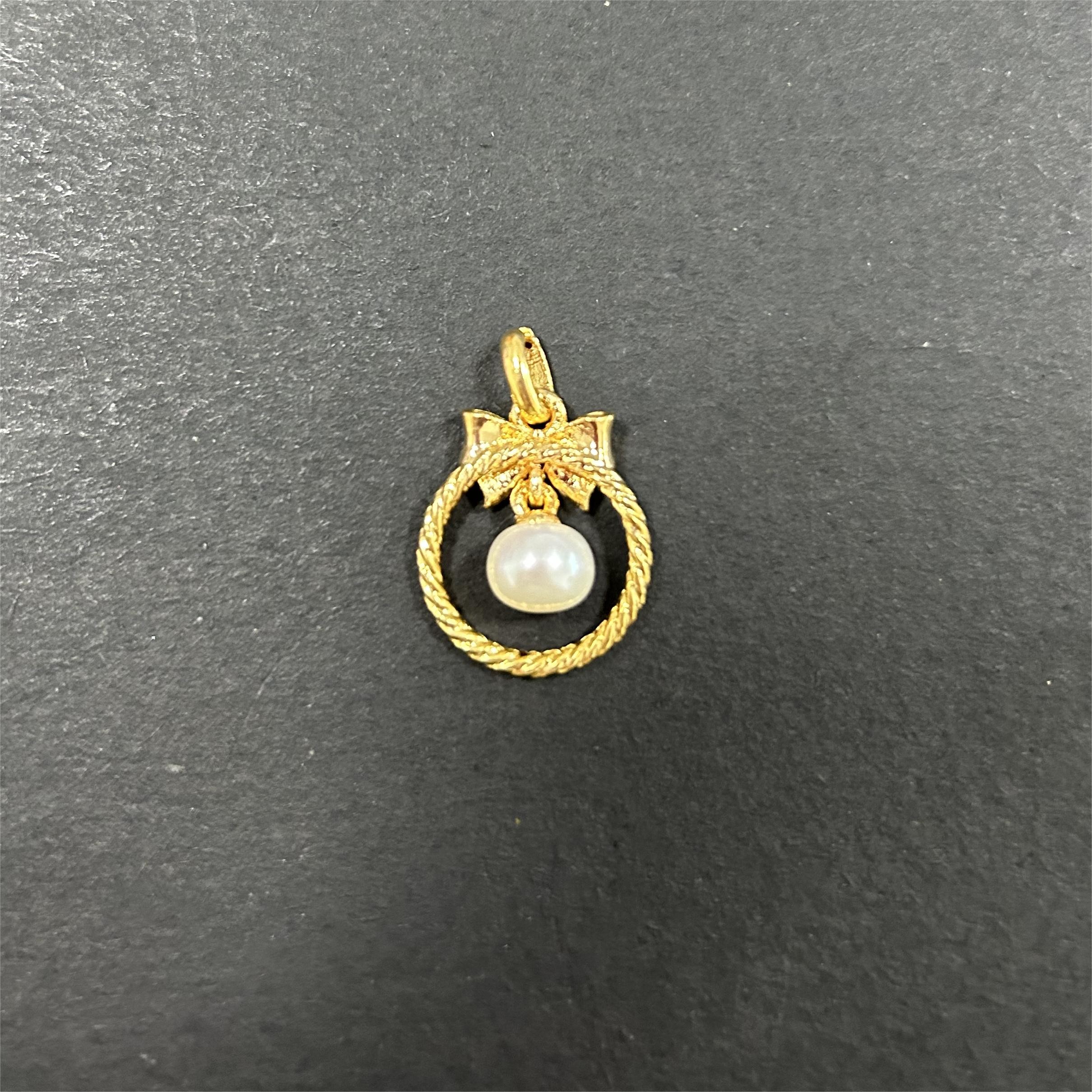 【周老板】“在逃公主”18K珍珠吊坠