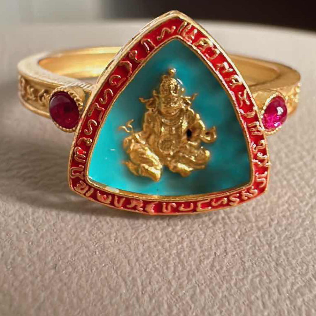 925银戒指 “黄滚滚”S925黄c戒指