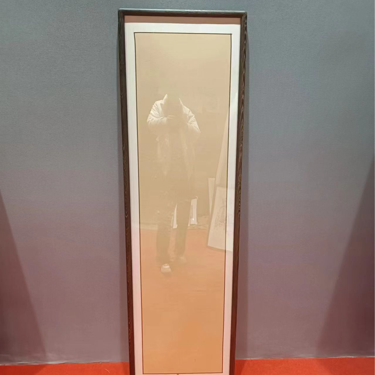 【近思】42x150黑鸡翅 实木榫卯画框