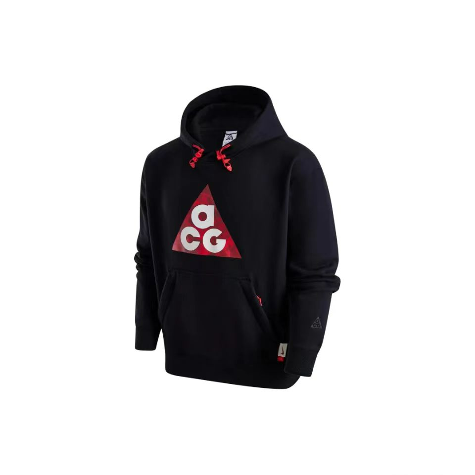 NIKE 龙年CNY系列字母logo黑色套头连帽卫衣运动卫衣FZ6193-010