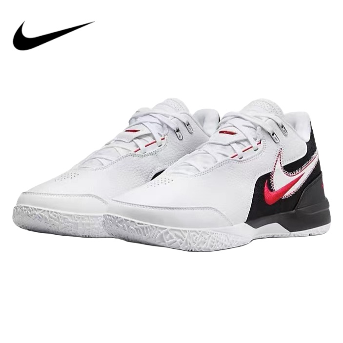 正品LEBRON低帮黑红透气缓震运动低帮篮球鞋-FJ1567-100