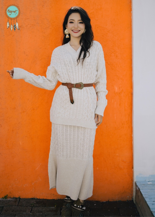 Concept限量款针织套装2色