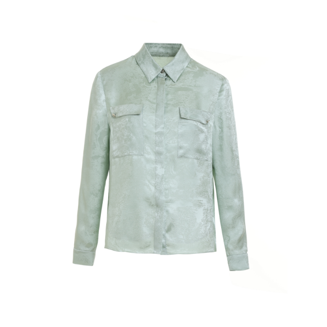 （黎黎粉专属价）L·W/画而诗早秋印花时尚精致轻奢衬衫LBD82023S