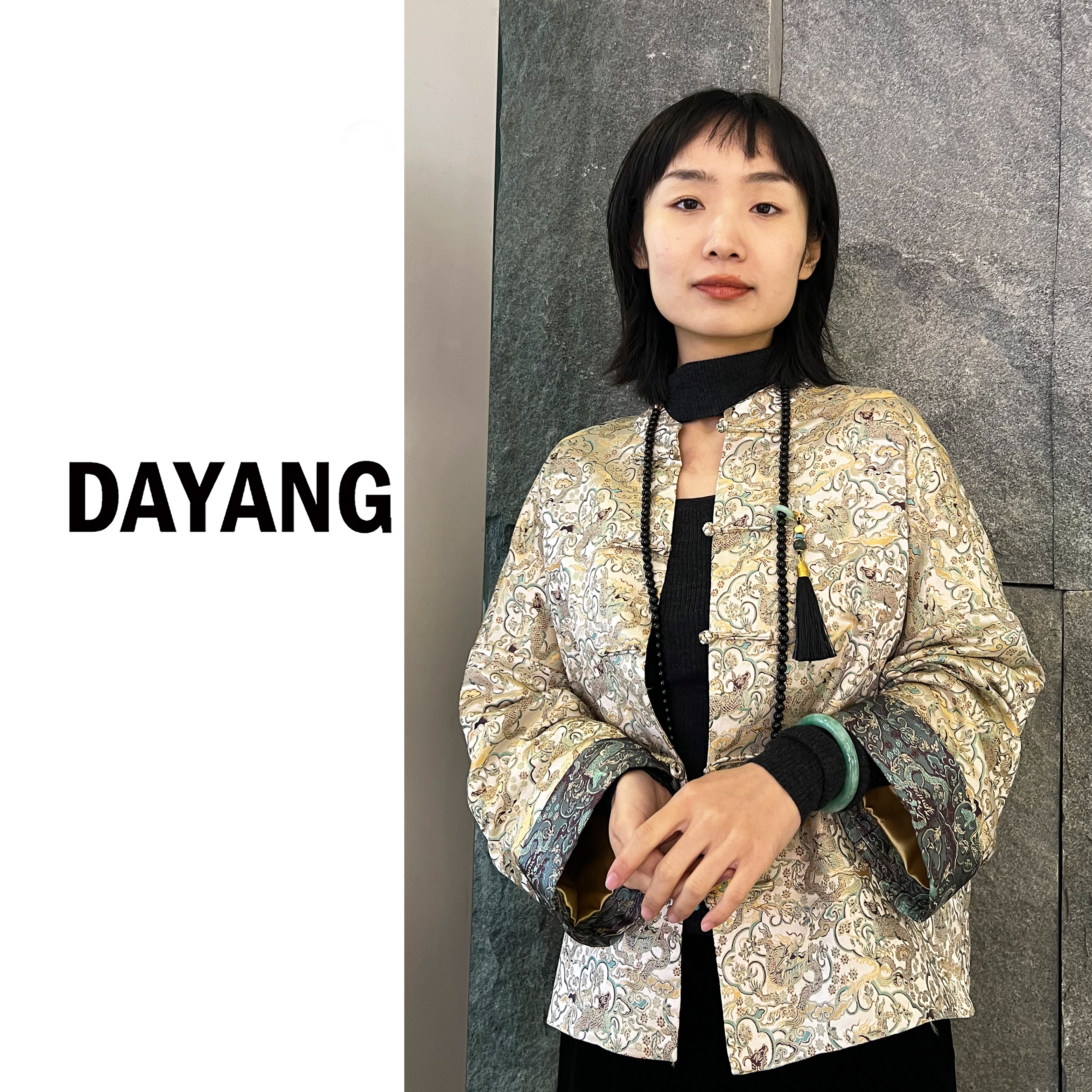  【Dayang】‘白露'新中式国风长袖上衣外套百搭气质