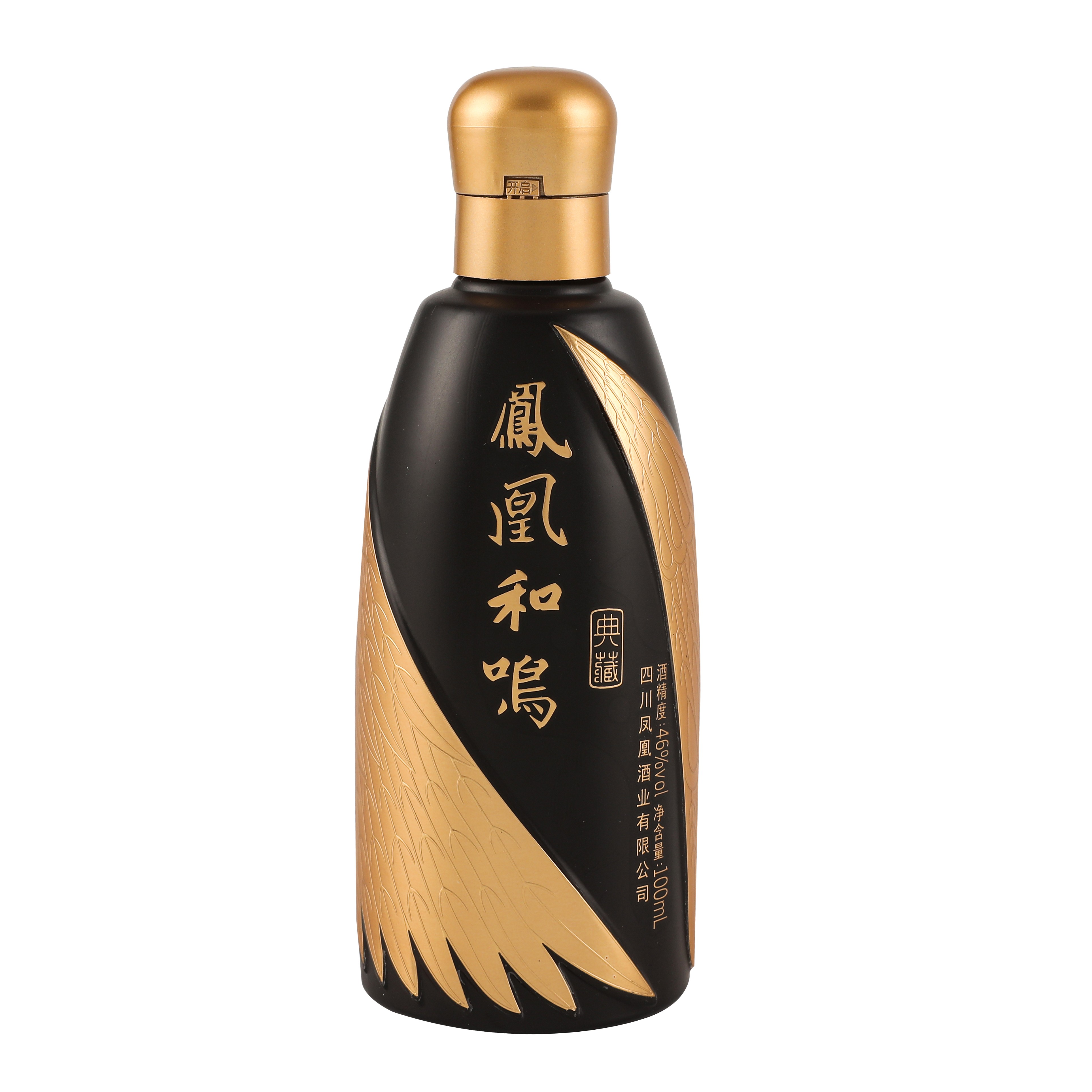 凤凰和鸣典藏小酒陈年老窖浓香白酒凤凰酒经典品质优选46度100ml