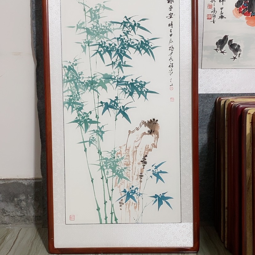 【闪购商品】绘画书画作品带框125×65厘米