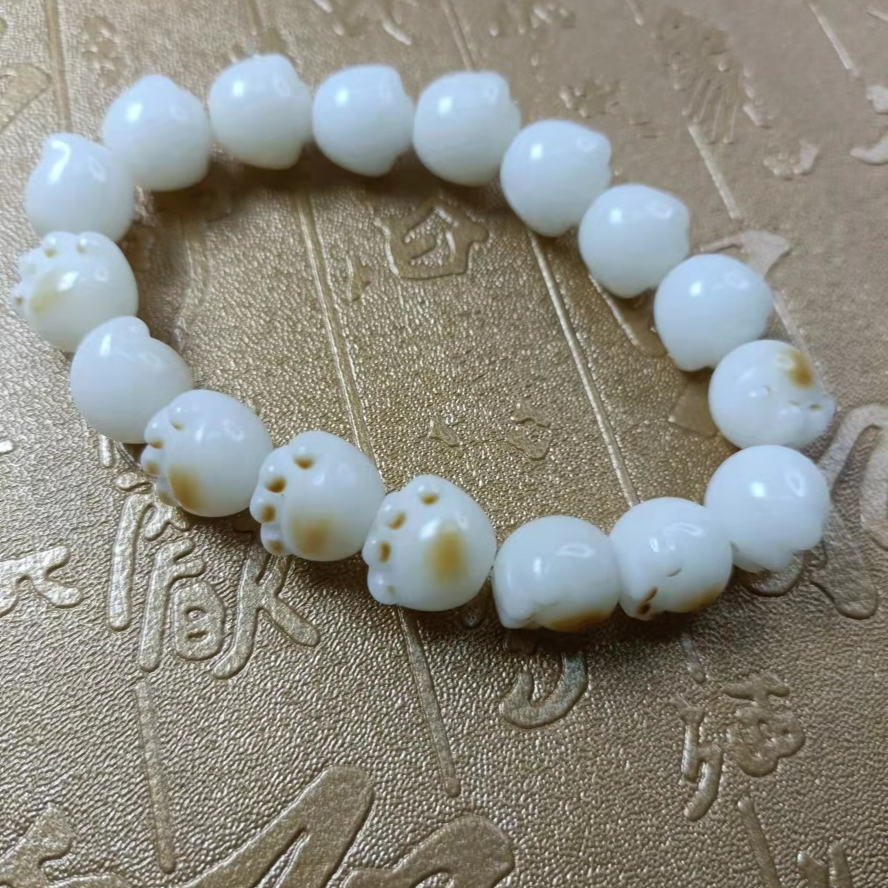 碳烤菩提猫爪13mm手串