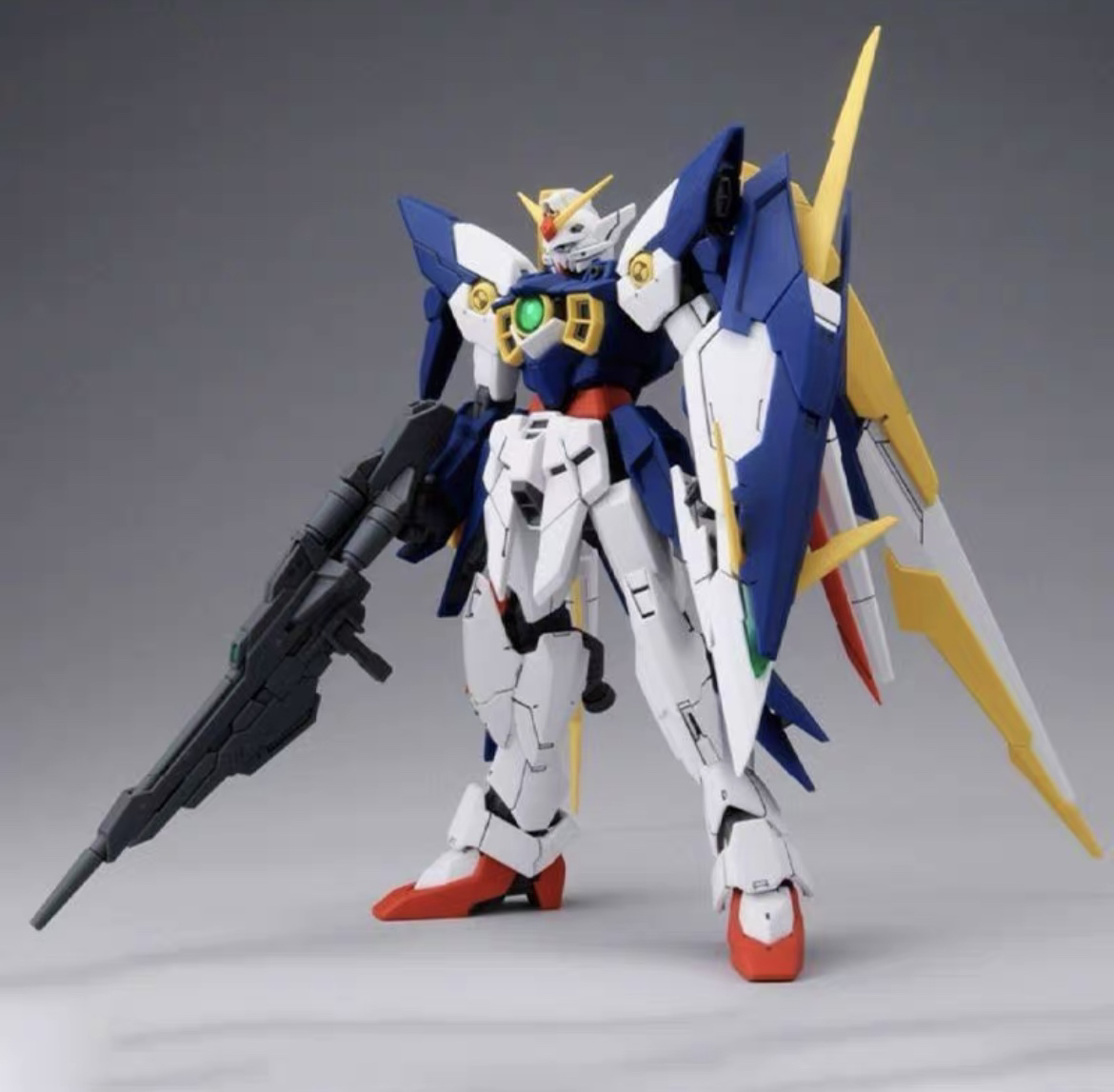 玩具 MG 高达BF 创战 再生凤凰飞翼高达 Alba 原色 网络PB限定