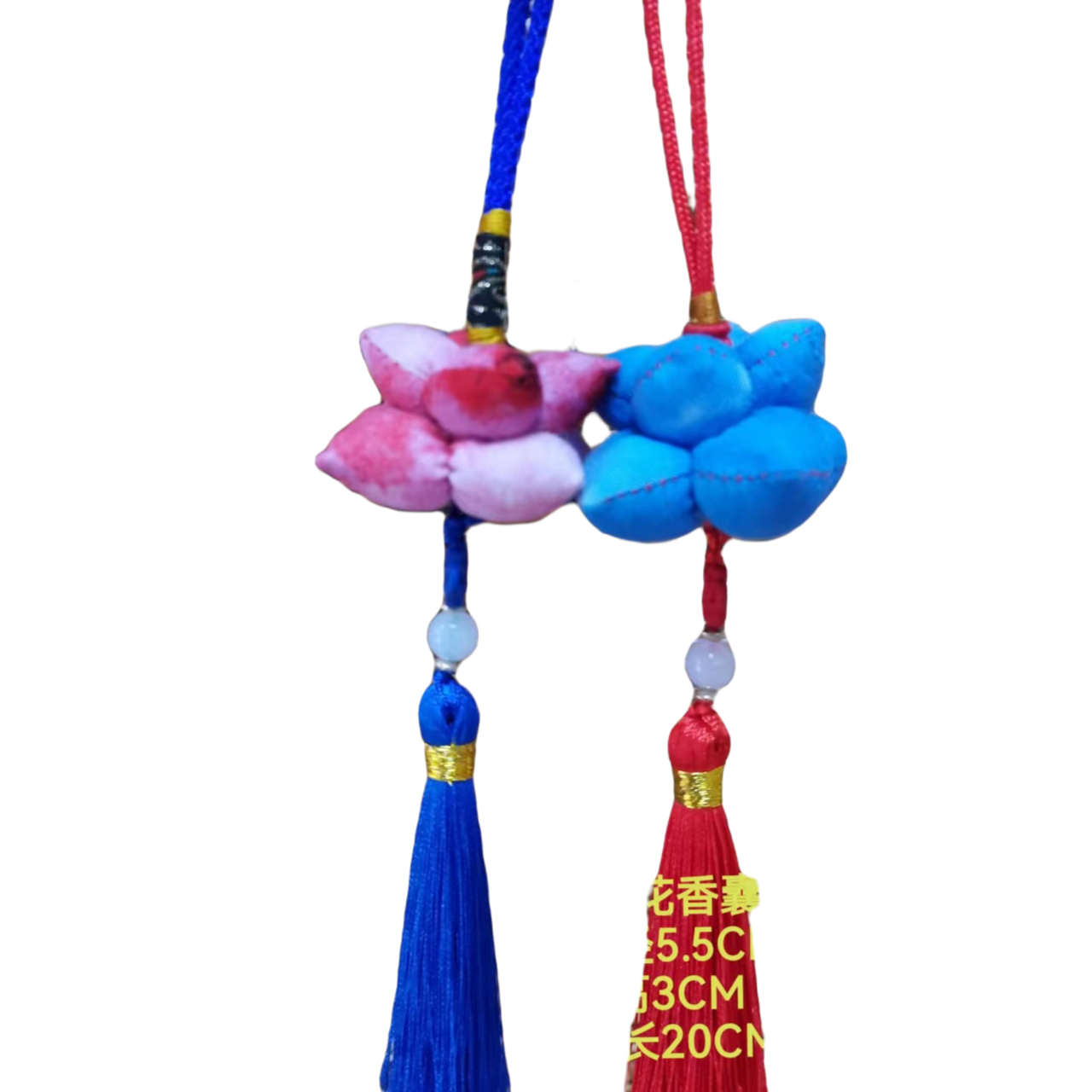 心香玉手工莲花丹砂香囊材料包两套