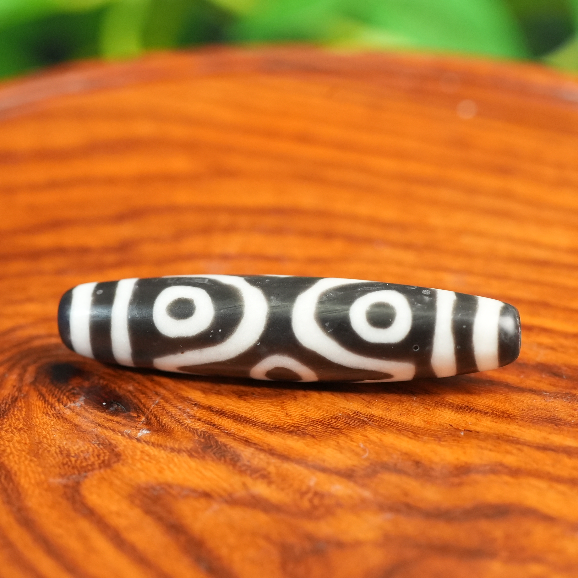 清代六眼料珠【古珠精选】AAJD2411202032