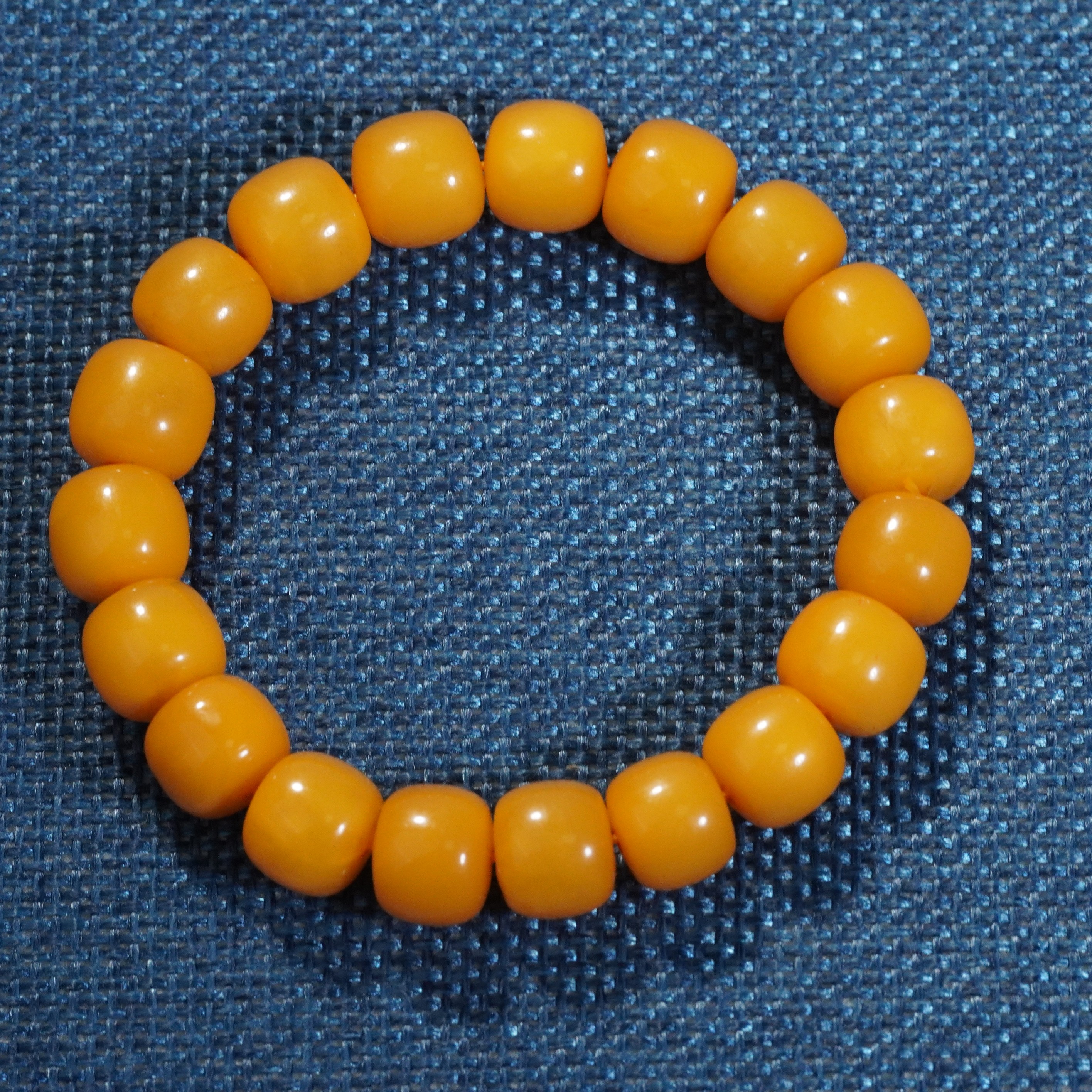 十九世纪蜜蜡手串【华豫之门】AAJD240517031