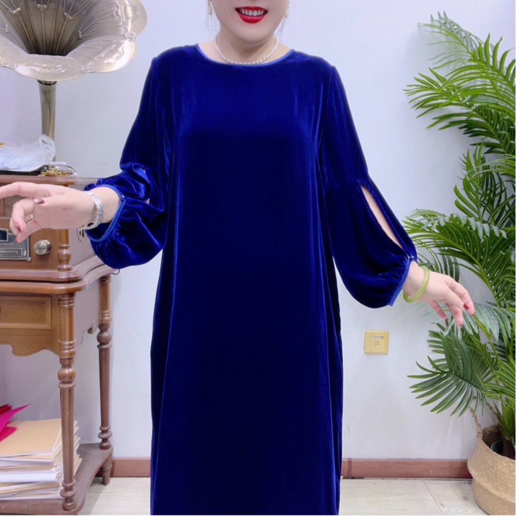  高端桑蚕丝连衣裙88A0732