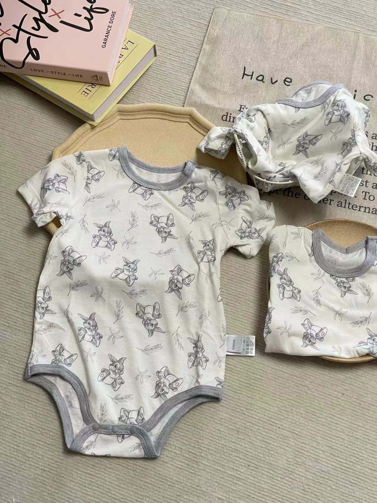 宝宝连体包屁～分体套装