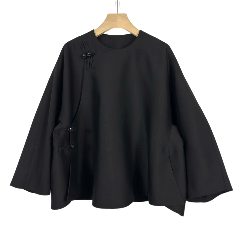 朱总服饰J282夹克新中式短外套