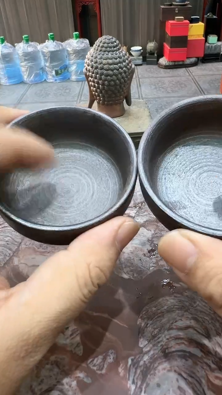 【闪购商品】粗陶杯2个。。。。。
