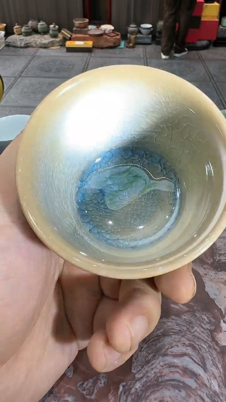 【闪购商品】福字底杯。。。。。瓷