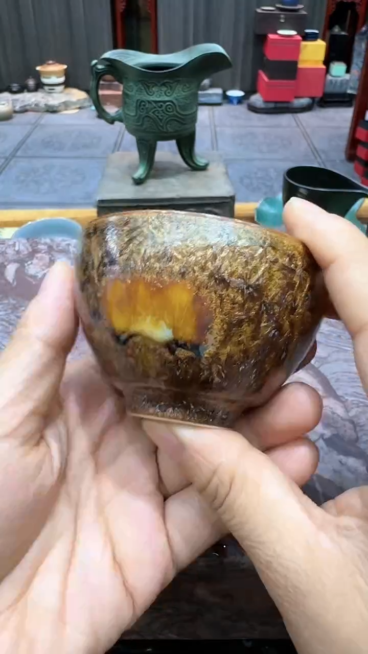 【闪购商品】麦浪盏杯主人杯。。。陶