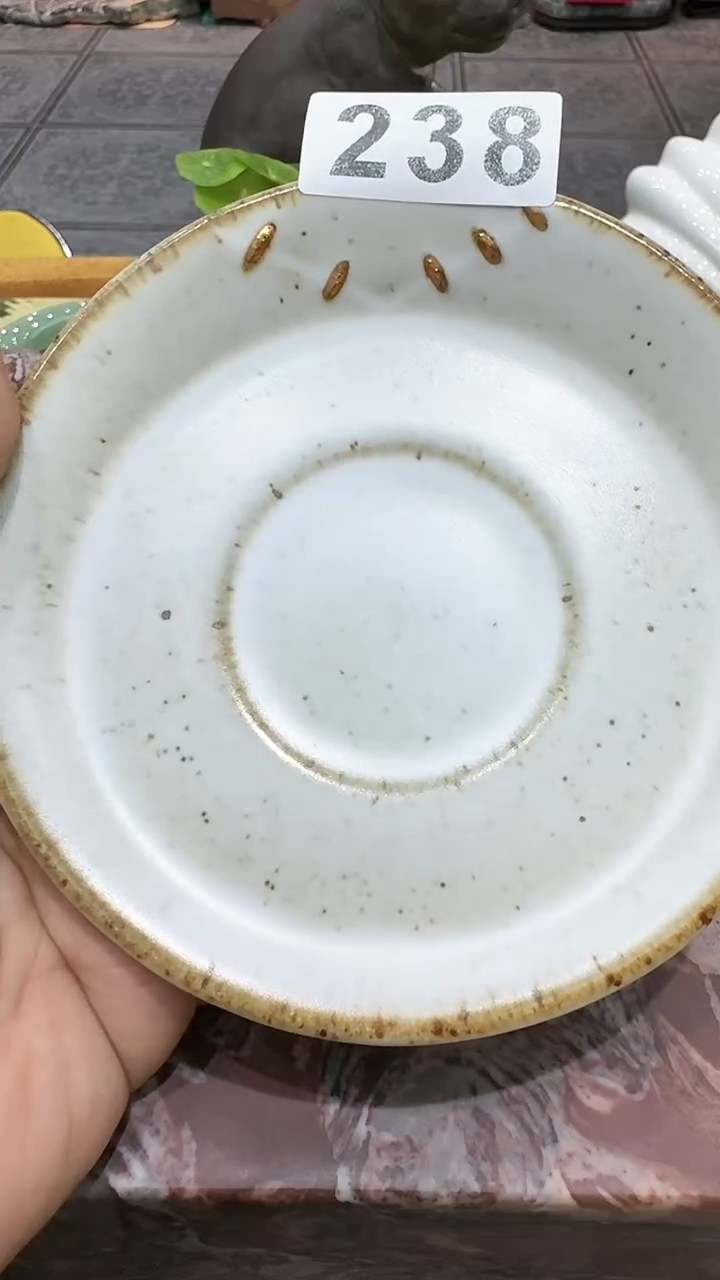 【闪购商品】置野烧衣衿壶承，陶，编号238
