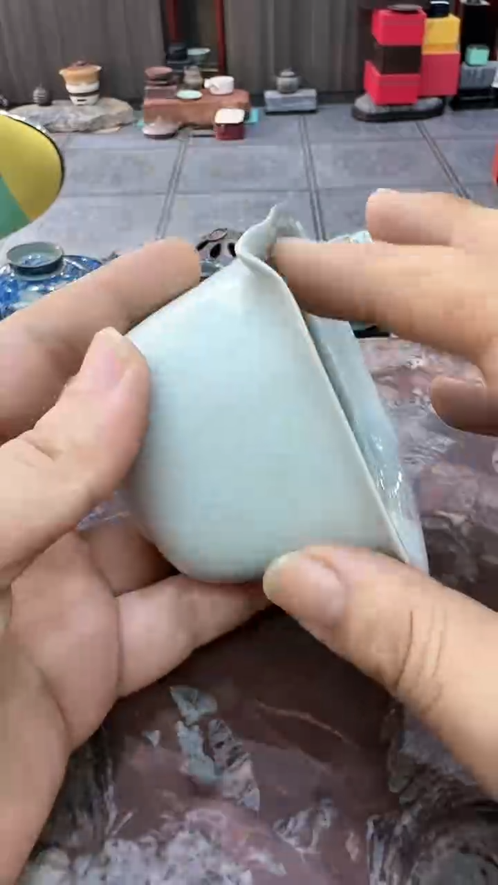 【闪购商品】官灰釉公道杯，，，，瓷