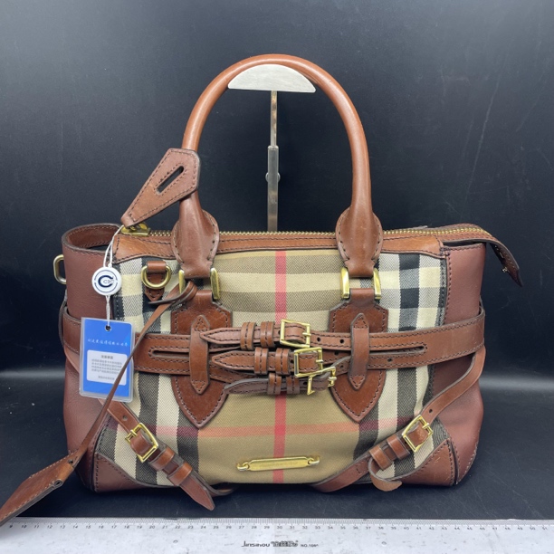 95新 BURBERRY/博柏利 涛派 波士顿手提斜挎/13283