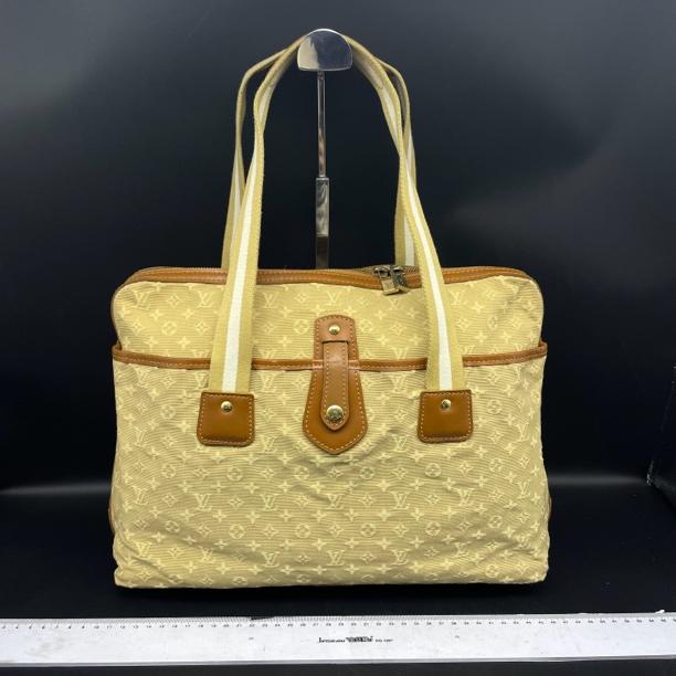 95新 LouisVuitton/路易威登 Lv丹宁单肩包/12713