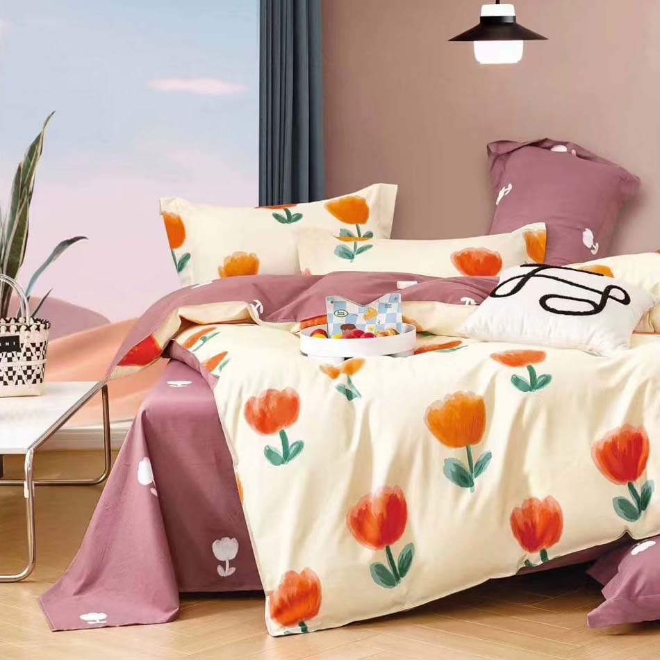 帛纳家纺高支棉磨绒（浓郁花香）包邮