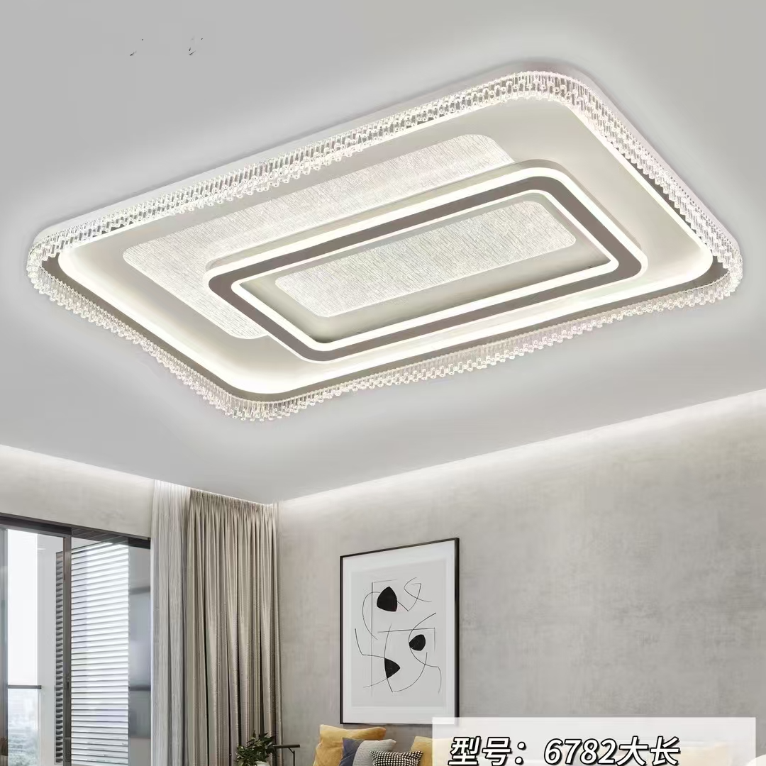 楚楚家最新款LED客厅餐厅配套创意吸顶灯家用大灯现代简约轻奢