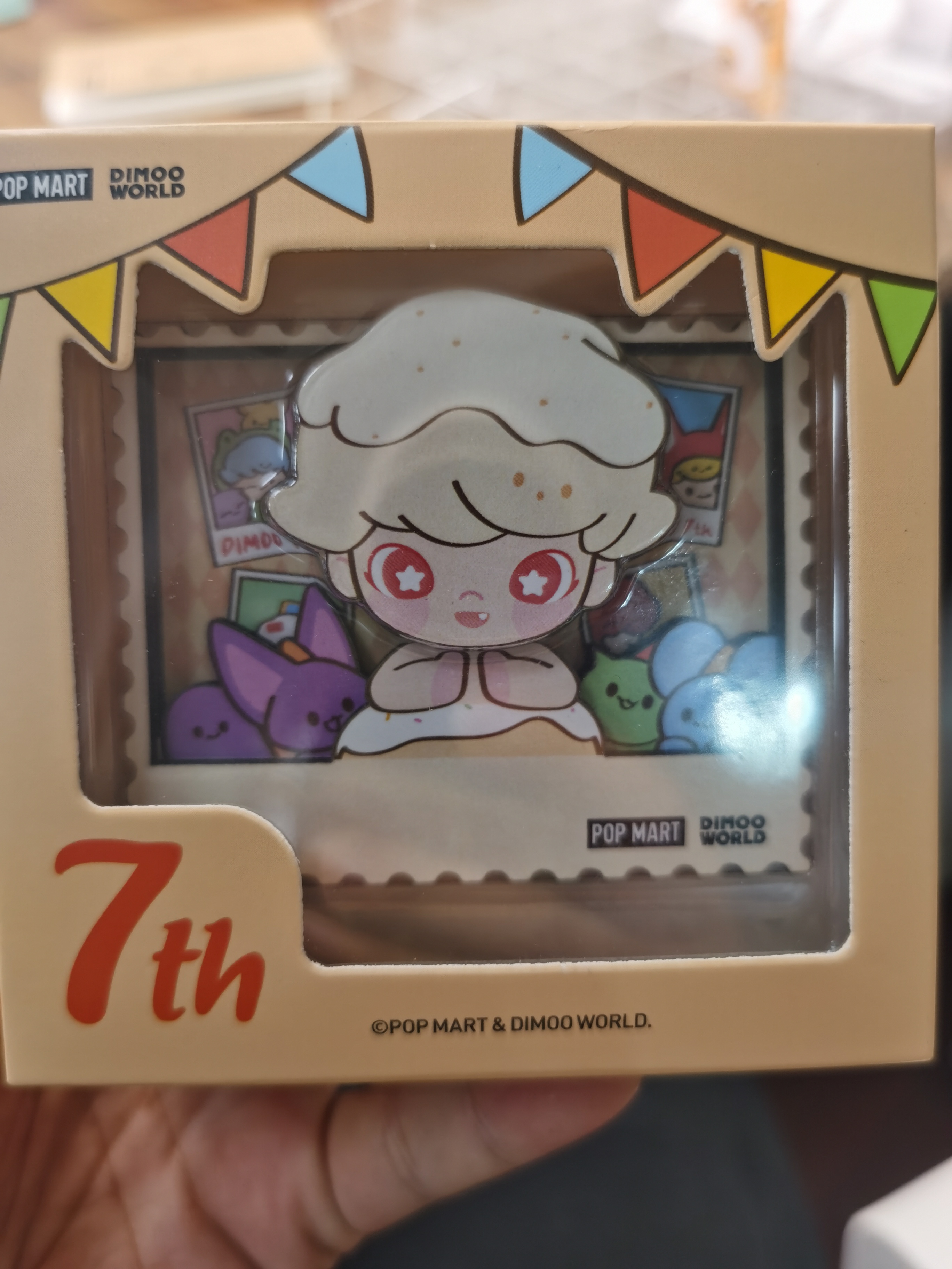 Dimoo七周年冰箱贴