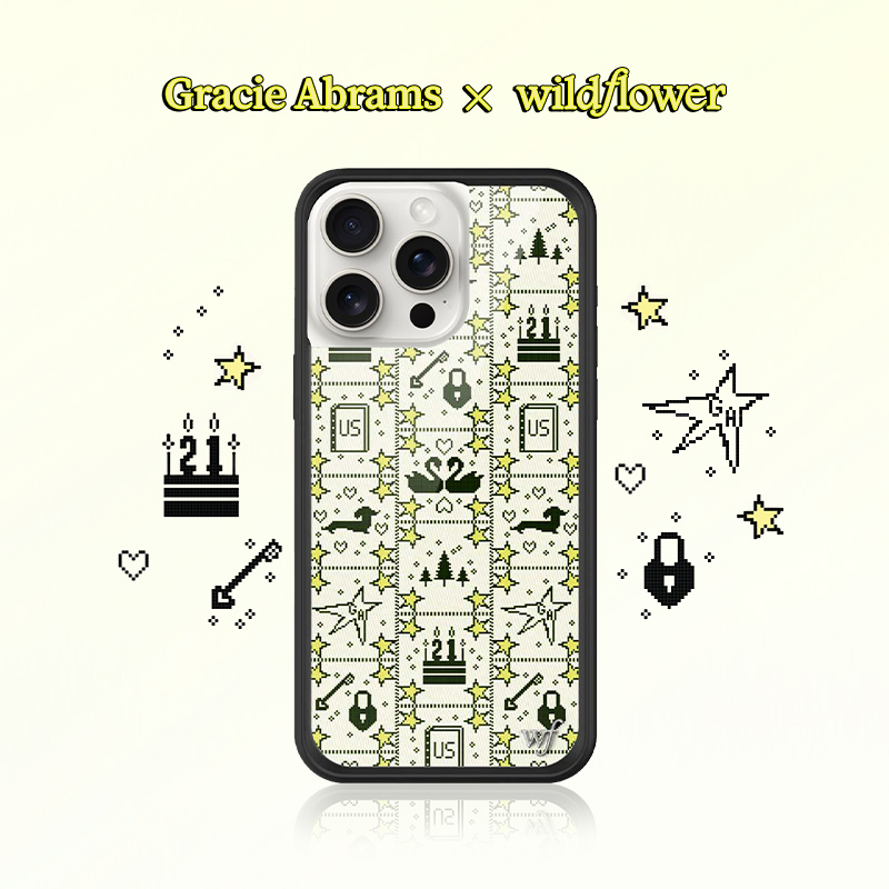 Gracie Abrams 联名手机壳适用苹果iPhone15/14/13/Pro/Max硬壳