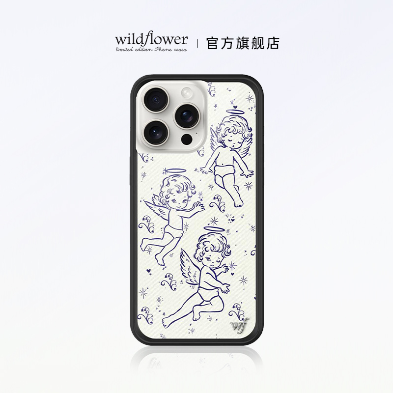 Wildflower天使手机壳适用苹果iPhone17/16/15/14/Pro/Max保护套