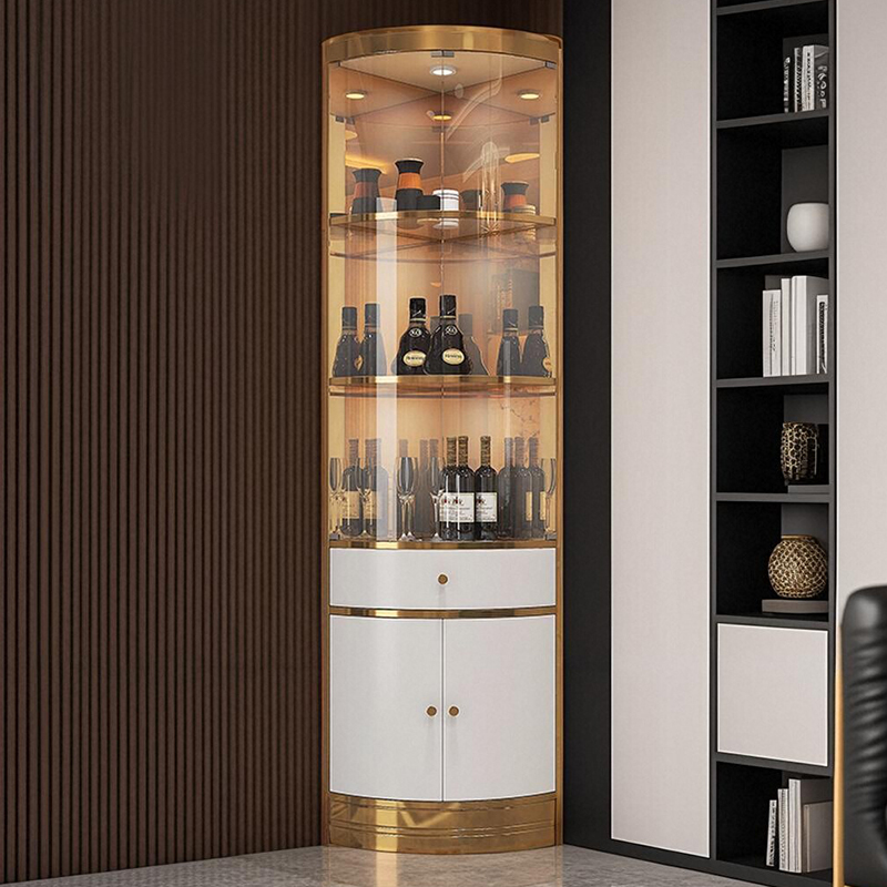 【角落专用柜】转角酒柜轻奢碧桂园墙角拐角三角柜家用简约客厅酒柜