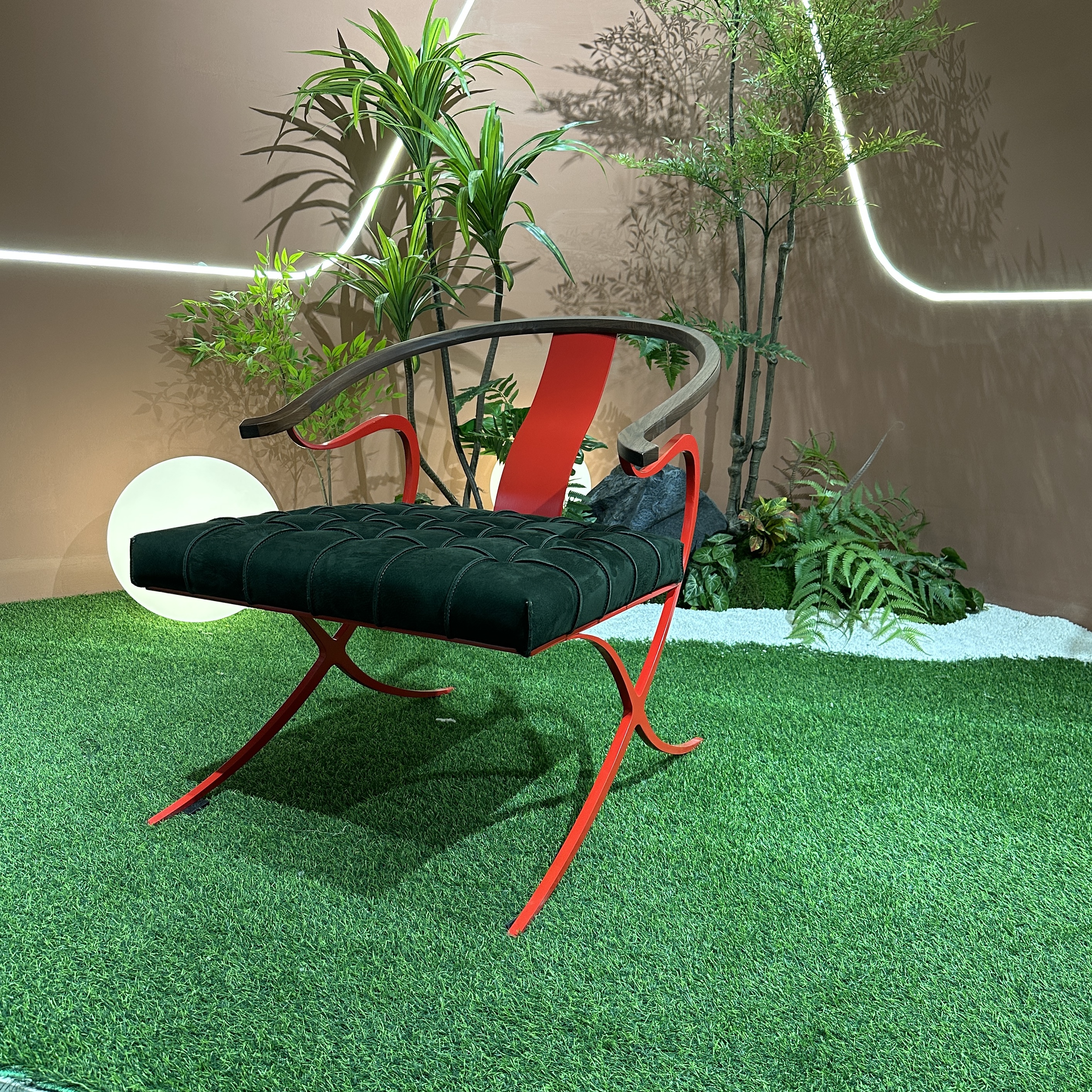 云鹤椅太师椅意式极简轻奢单人沙发茶椅休闲书椅高端轻奢设计师款