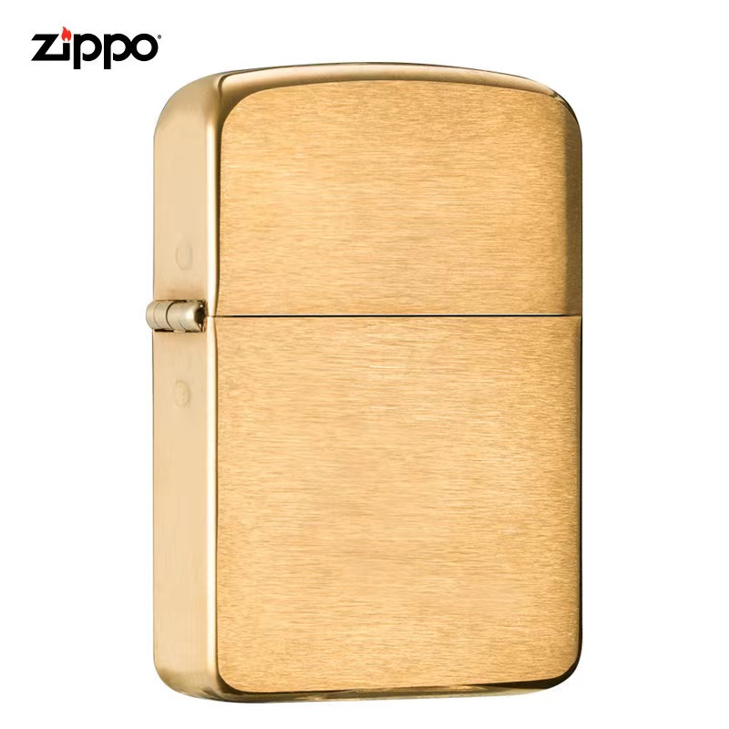 ZIPPO打火机1941B纯铜拉丝光板正版原装正品防风男士原版复刻个性