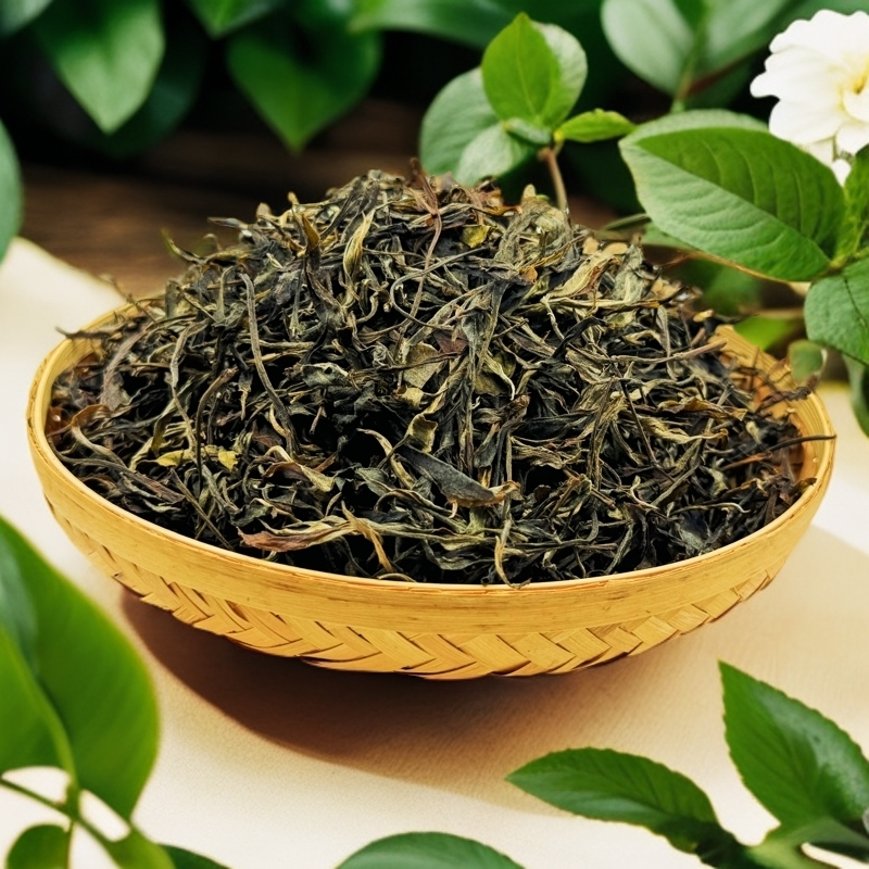 轸寅麻栗坡云深居古树茶2025年（野猪塘单株25号）晒青生茶散装茶