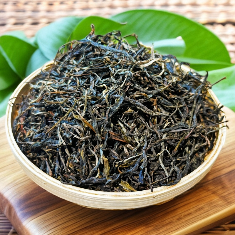 轸寅麻栗坡云深居古树茶（茶痴古树散茶）普洱生茶散装
