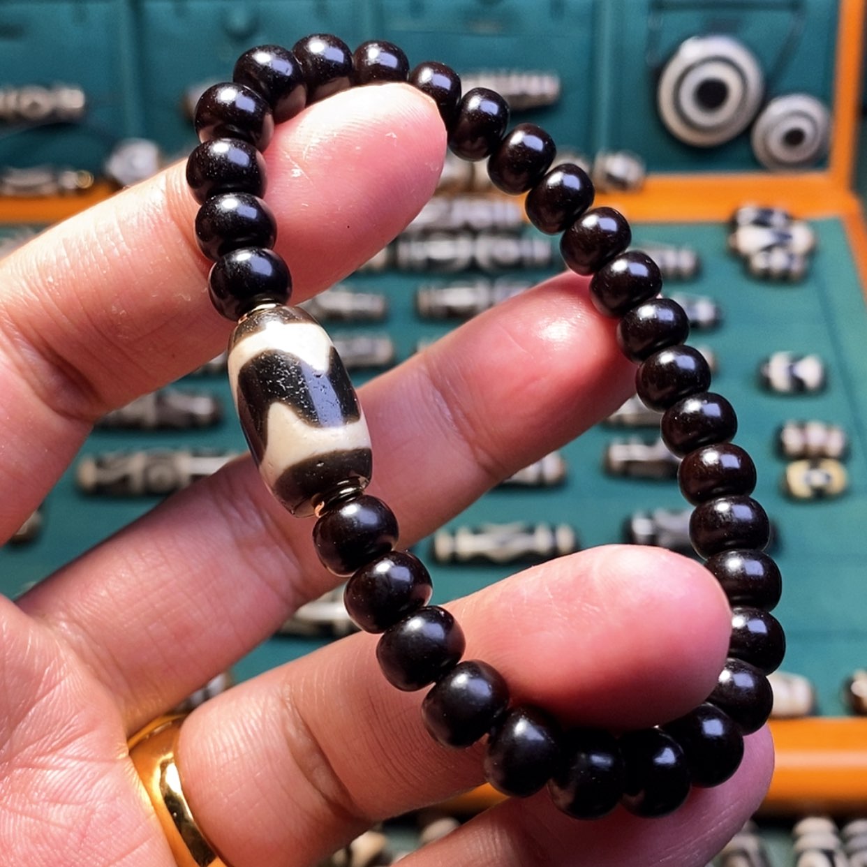 【闪购商品】玛瑙/玉髓颈饰合金陈*雄