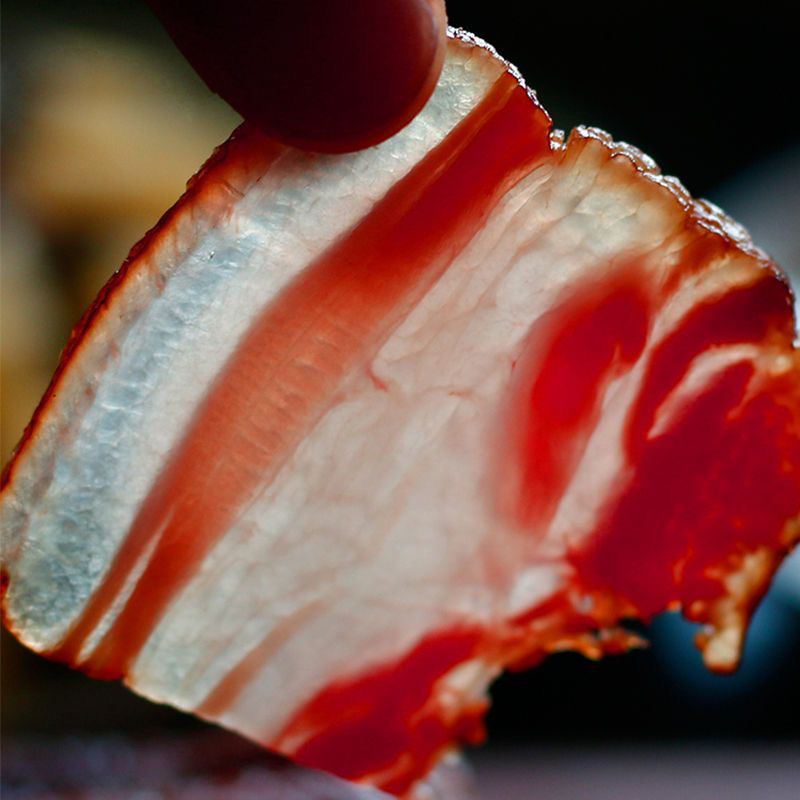 【五花腊肉现称】正宗农村烟熏土猪腊肉腊五花肉以现场称重为准