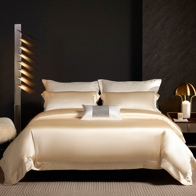 【艾琳】专享高端轻奢私人定制款重磅桑蚕丝真丝高档床品四件套