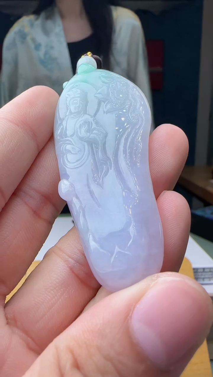 【闪购商品】翡翠吊坠(不含链)未镶嵌YX@@60B7J08400